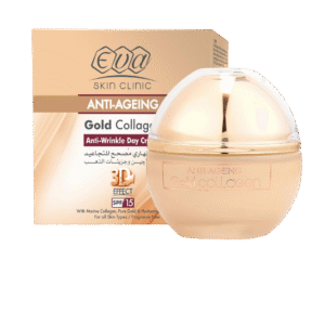 Crème de Jour Anti-Rides au Collagène Eva Skin Clinic 50ml| ايفا كولاجين بخلاصة الذهب 50مل