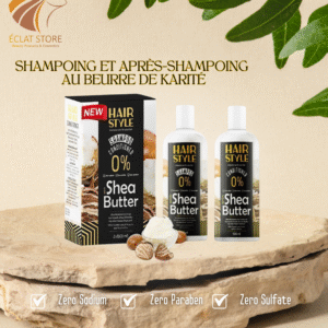 Shampooing & Après-Shampooing Zero Sulfate Hairstyle 2 * 500 gm | Hairstyla شامبو Hairstyle Zero الخالي من الكبريتات 500 مل وبلسم 500 مل