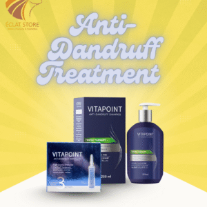 Coffret de traitement antipelliculaire VITAPOINT | شامبو امبولات للشعر ضد القشرة من فيتابوين